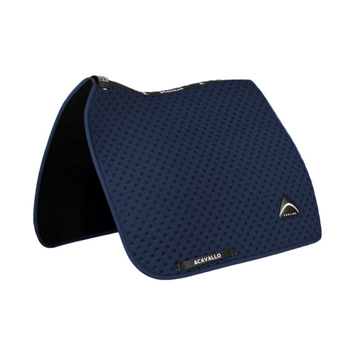Acavallo Sublime dotted dressage saddle pad in technical fabric