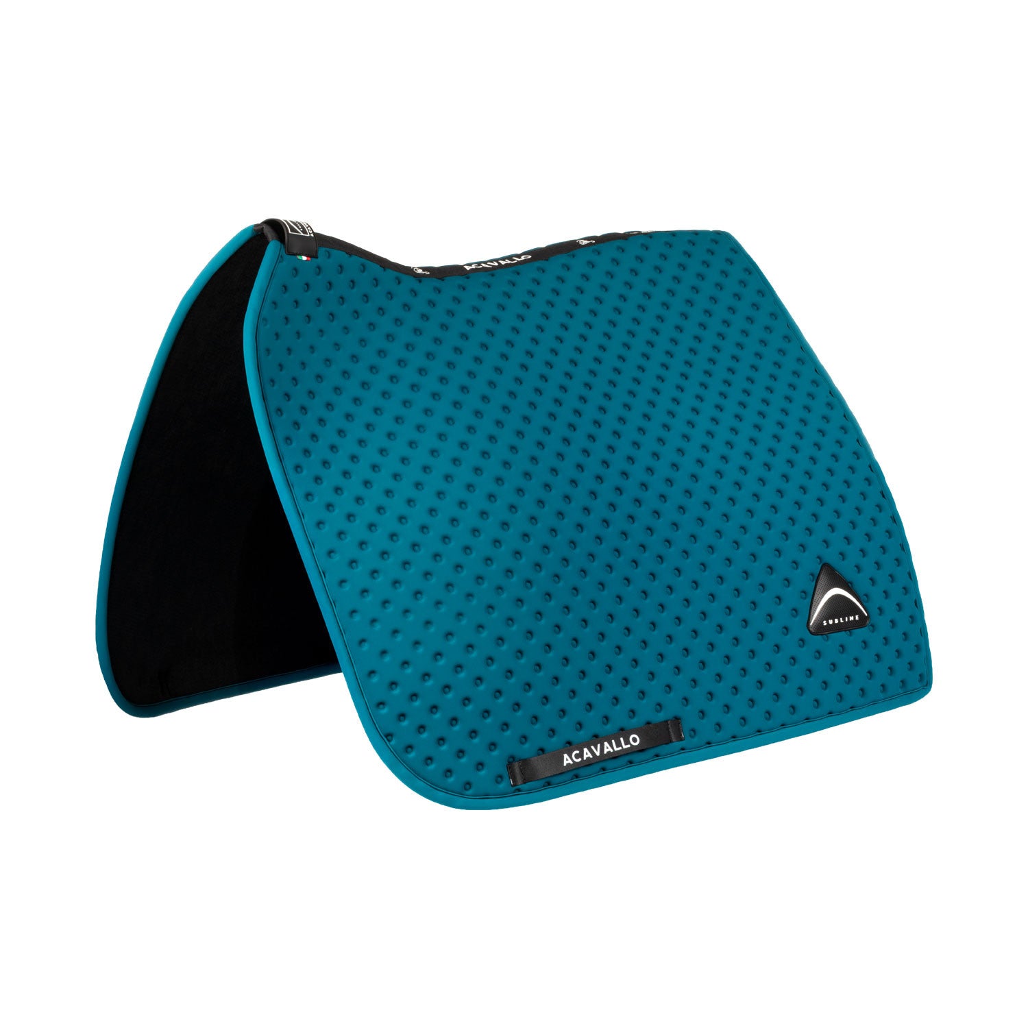Acavallo Sublime dotted dressage saddle pad in technical fabric