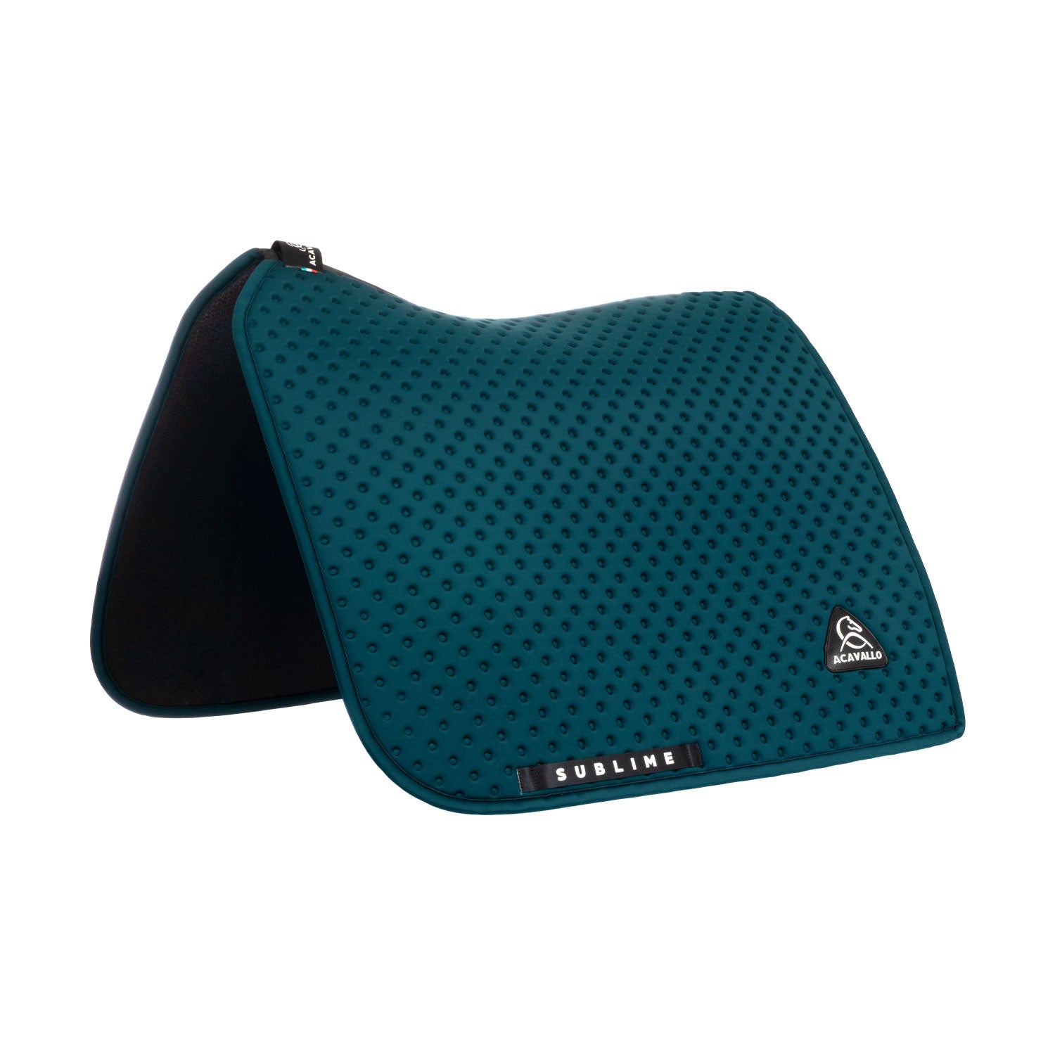 Acavallo Sublime dotted dressage saddle pad in technical fabric