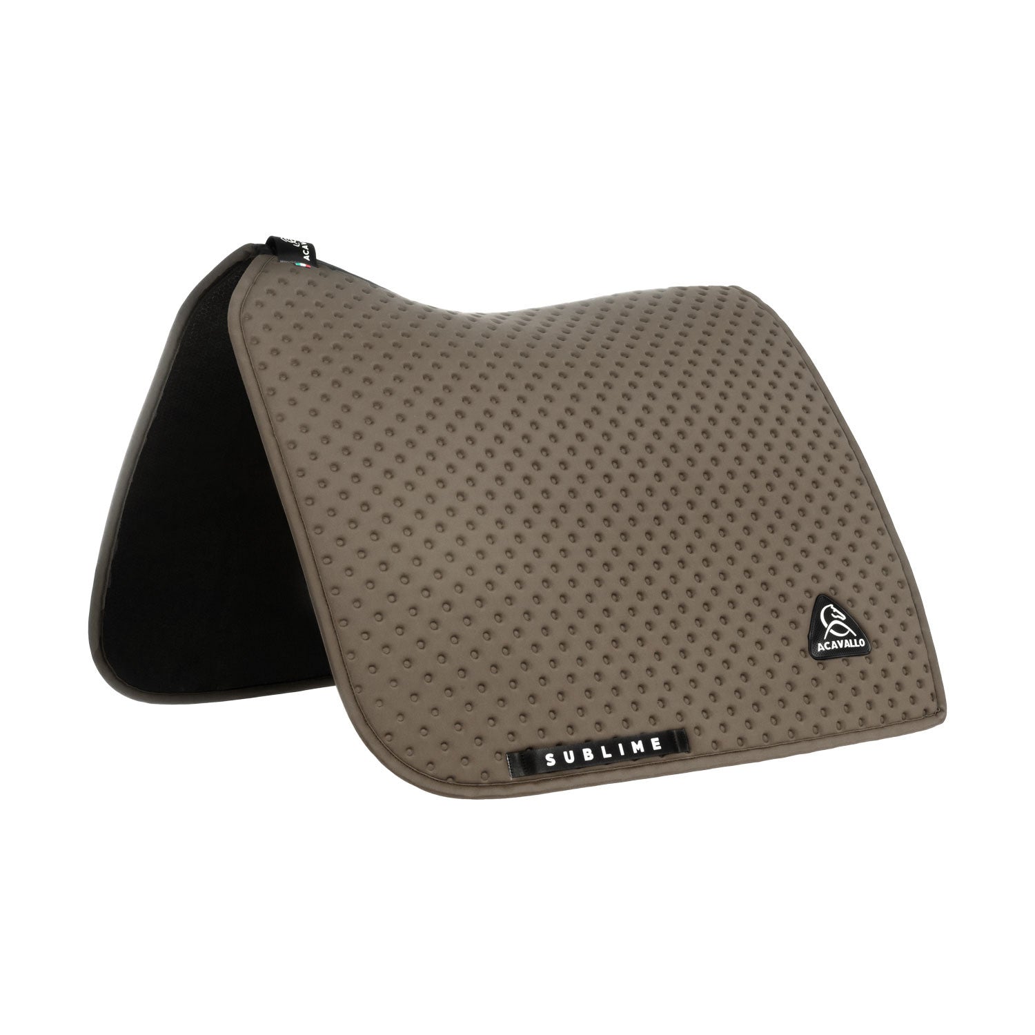 Acavallo Sublime dotted dressage saddle pad in technical fabric