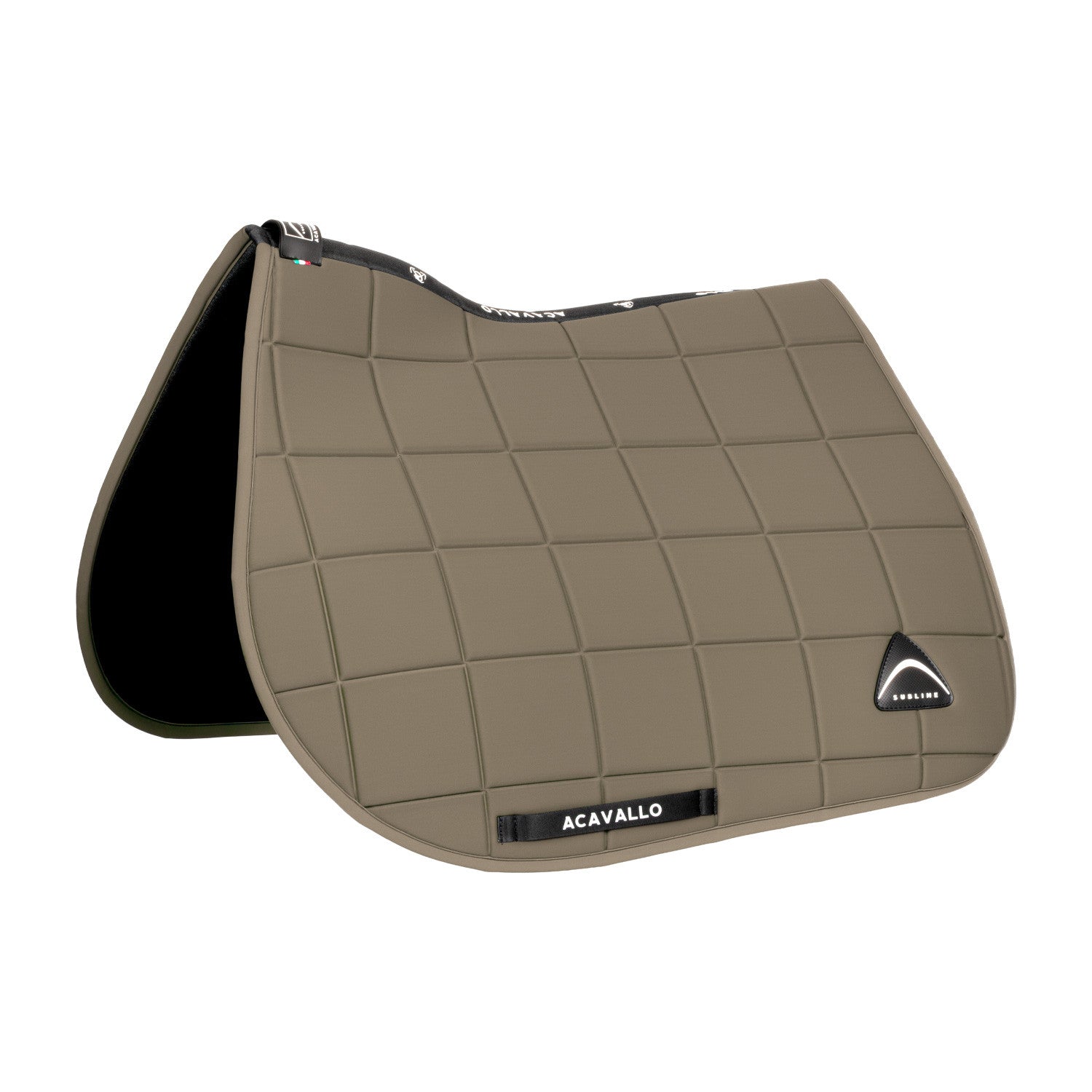 Acavallo Sublime jumping saddle pad in square technical fabric