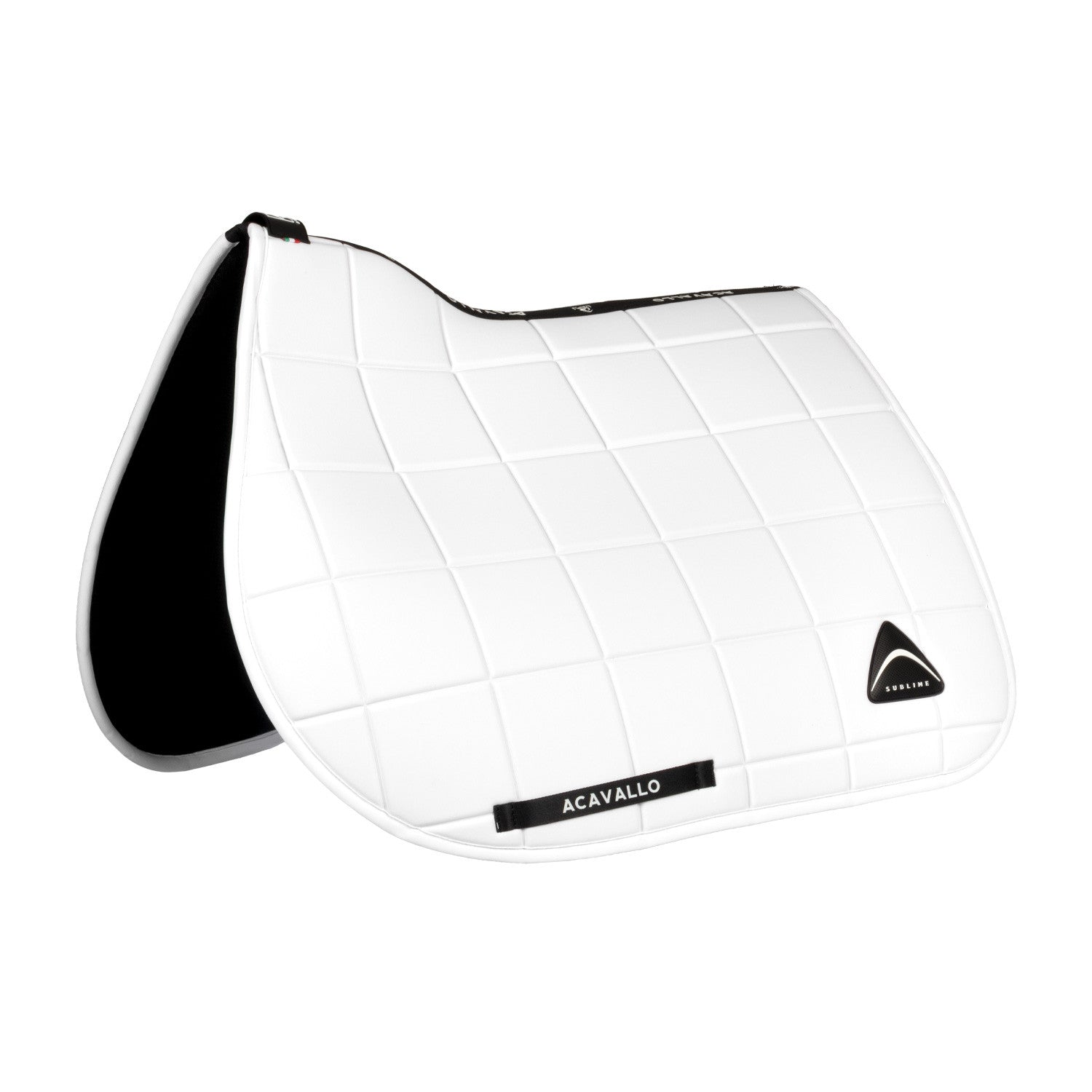Acavallo Sublime jumping saddle pad in square technical fabric