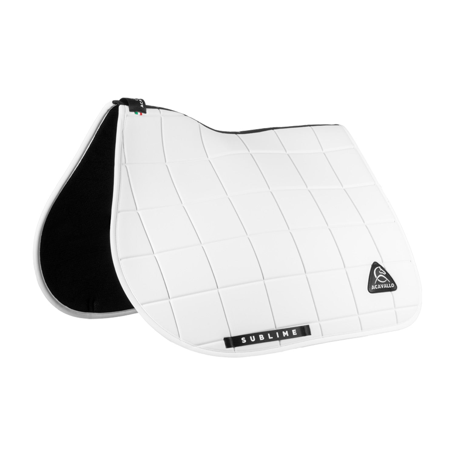 Acavallo Sublime jumping saddle pad in square technical fabric