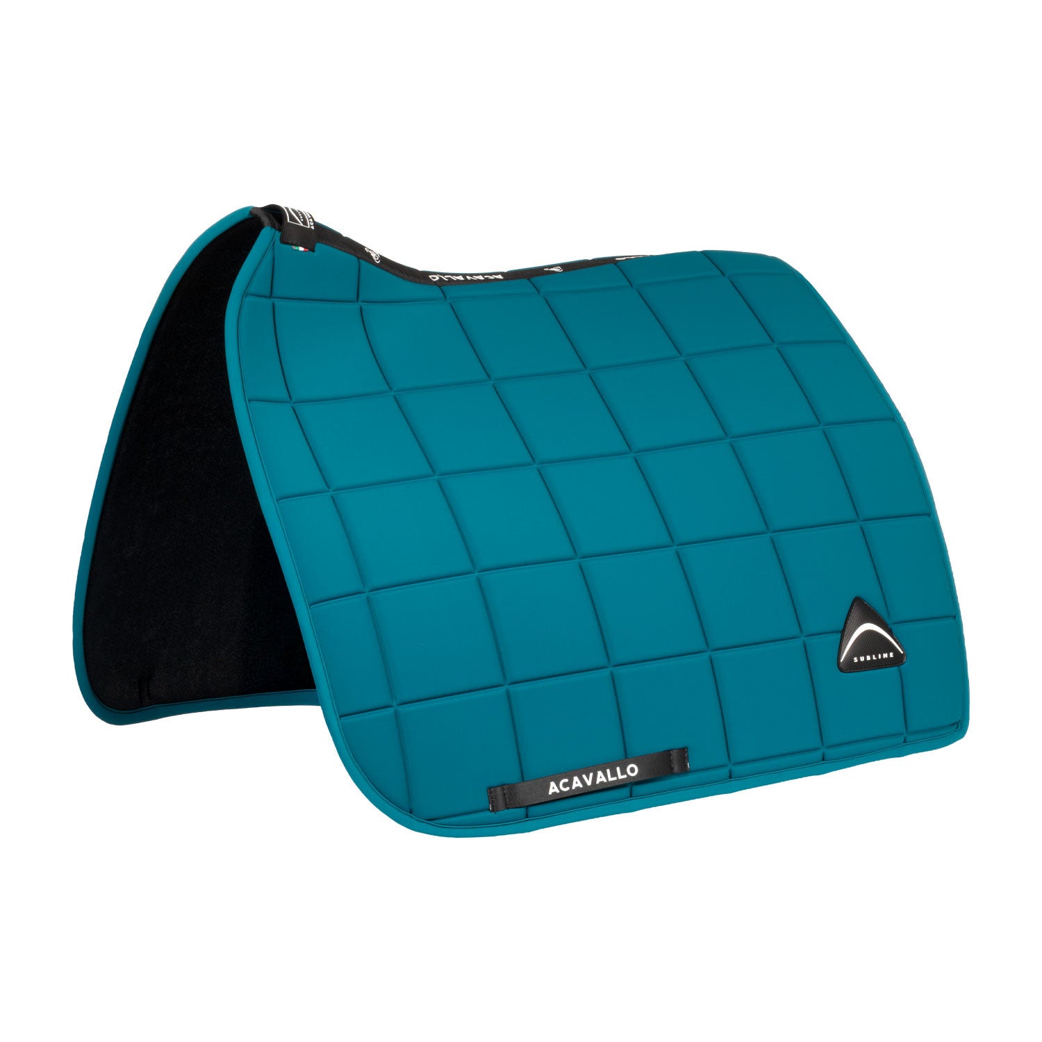Acavallo Sublime square dressage saddle pad in technical fabric
