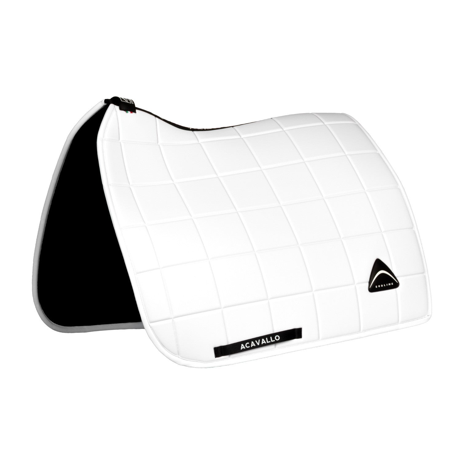 Acavallo Sublime square dressage saddle pad in technical fabric