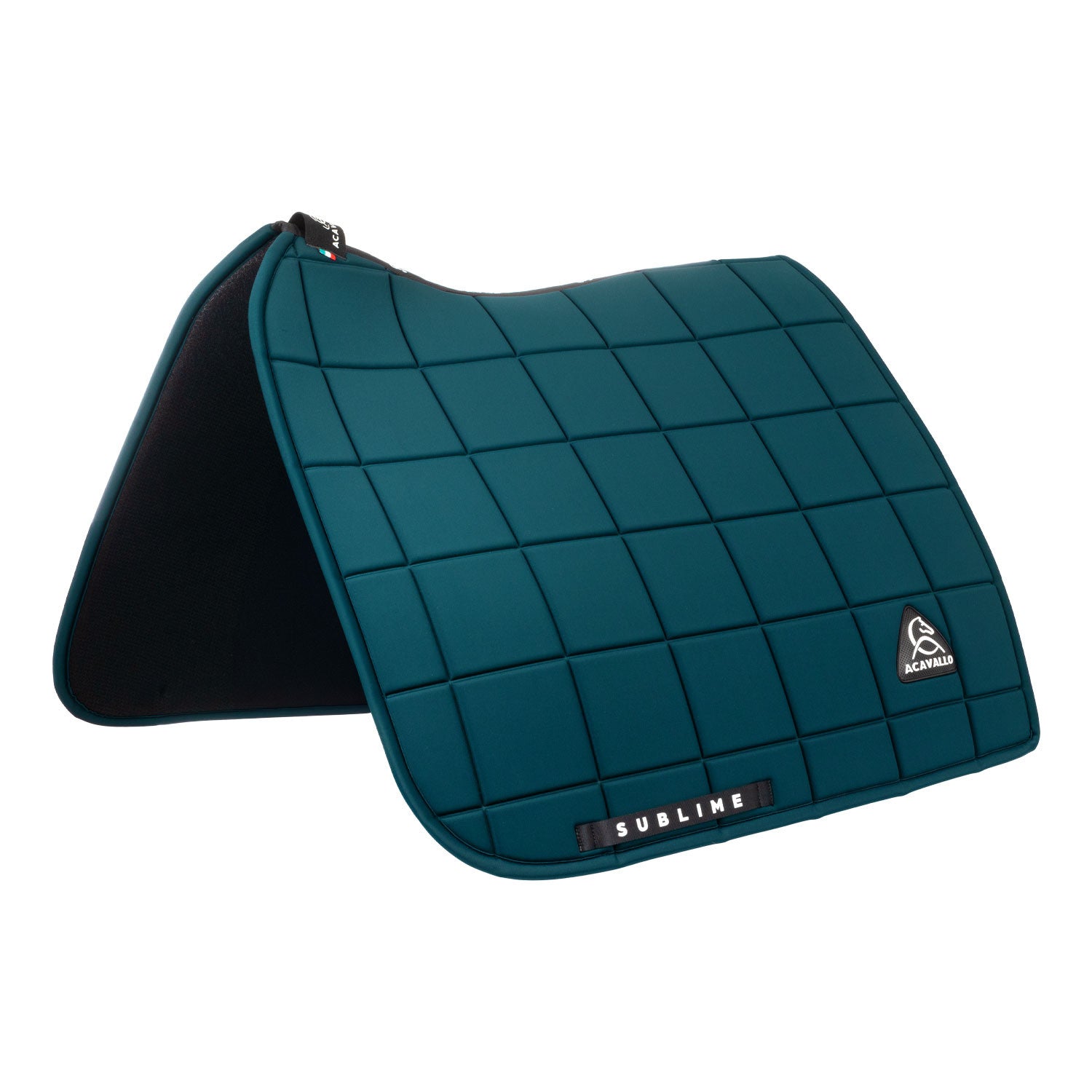 Acavallo Sublime square dressage saddle pad in technical fabric