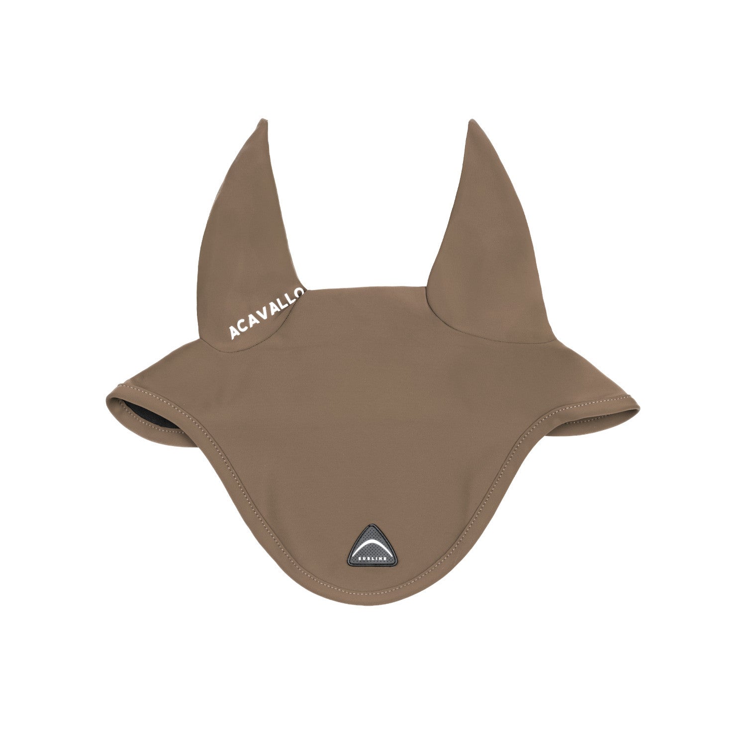 Acavallo Sublime technical fabric fly veil with silicone logo patch