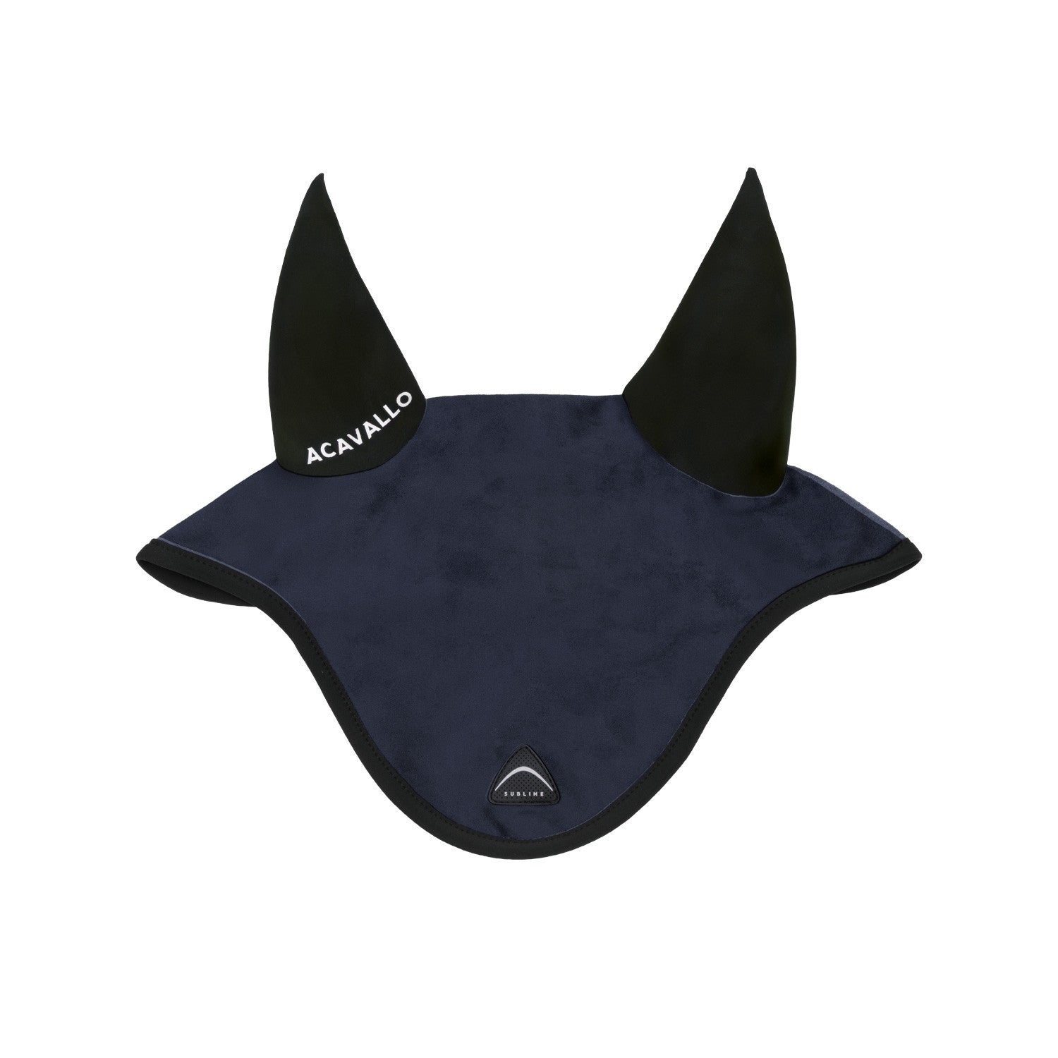 Acavallo Sublime suede fly veil with silicone log patch