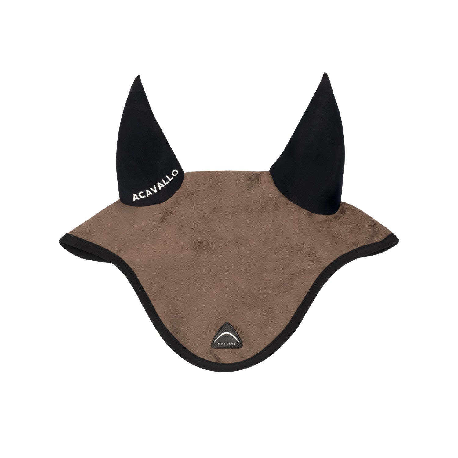 Acavallo Sublime suede fly veil with silicone log patch