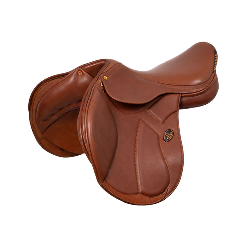 Acavallo Modigliani jumping saddle wool panels