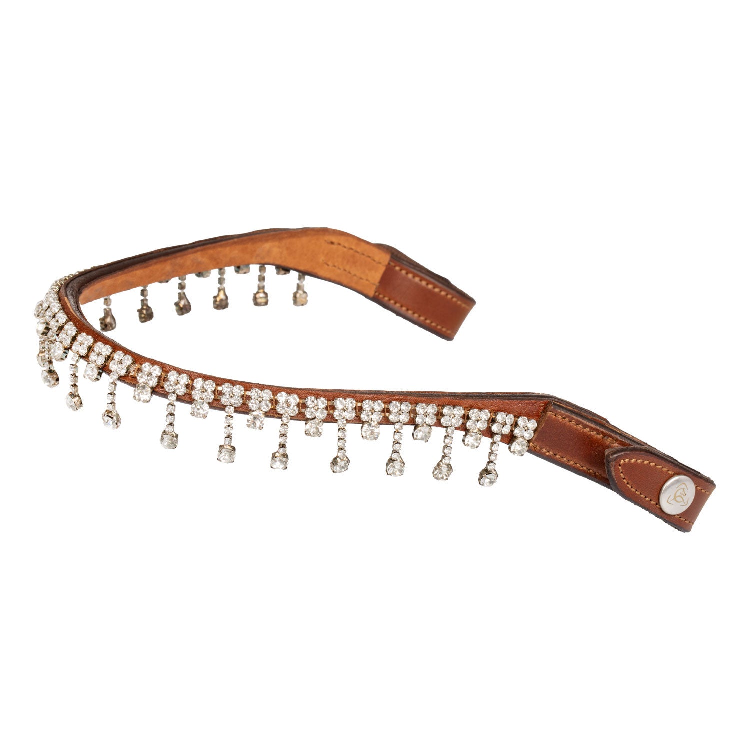 Acavallo Queen browband calfskin & crystals