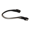 Browband calfskin & oval crystals