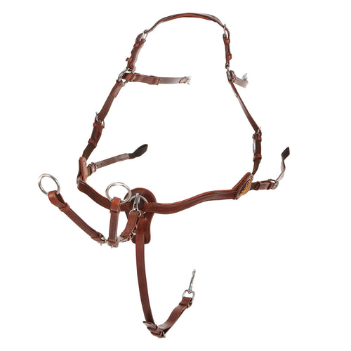 Acavallo Five-point breastplate calfskin