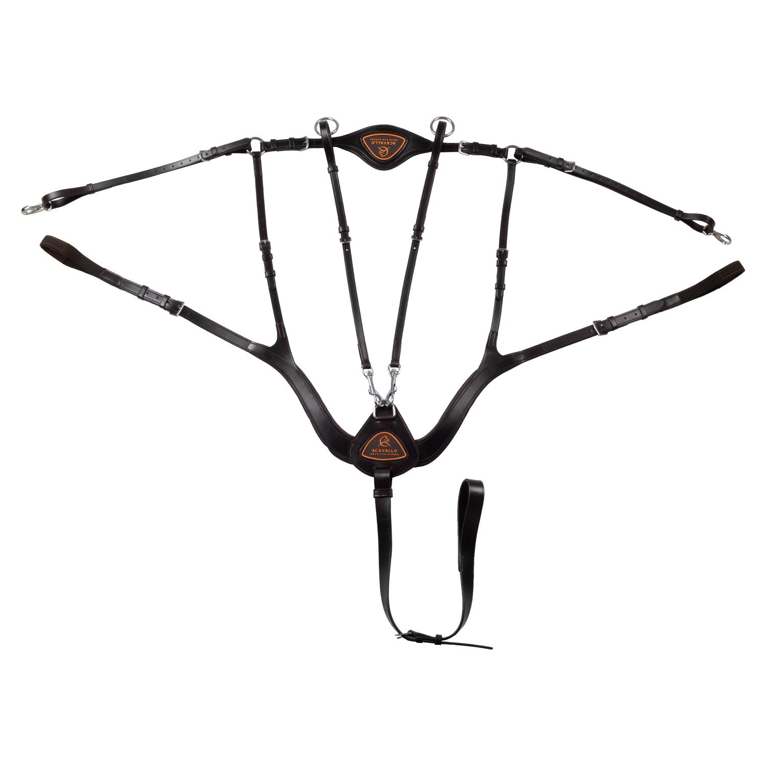 Acavallo Anatomical 5-point breastplate