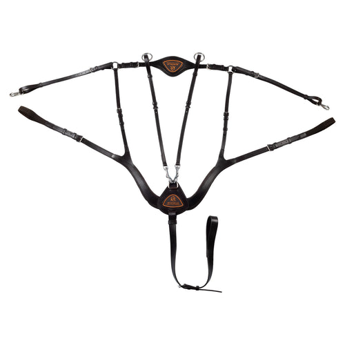 Acavallo Anatomical 5-point breastplate