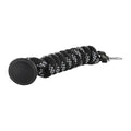 Braided lead rope leather ends