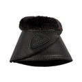 Bell boots faux sheepskin & hook-and-loop closure