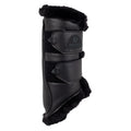 Front brushing boots eco-leather & faux sheepskin