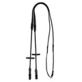 Tubular reins leather & rubber