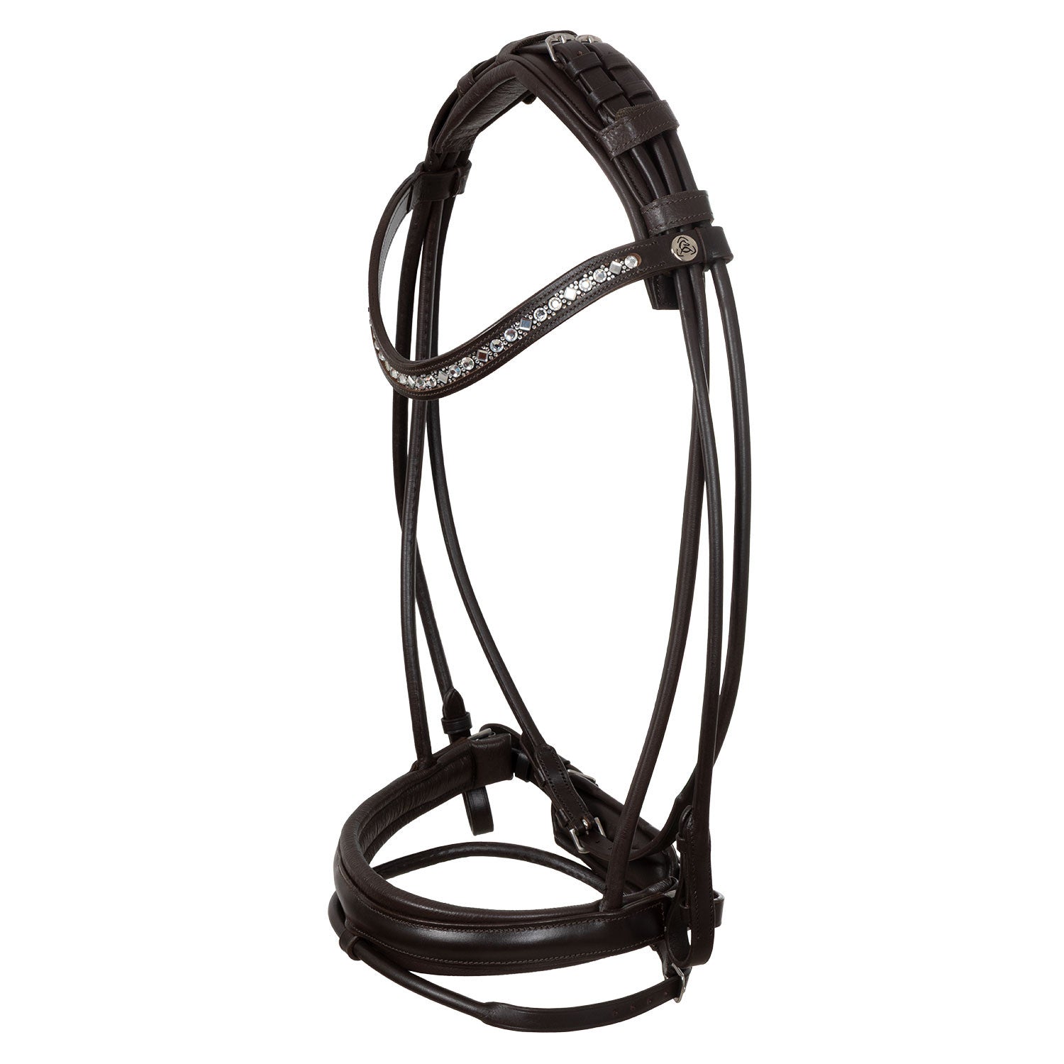 Iris bridle calfskin
