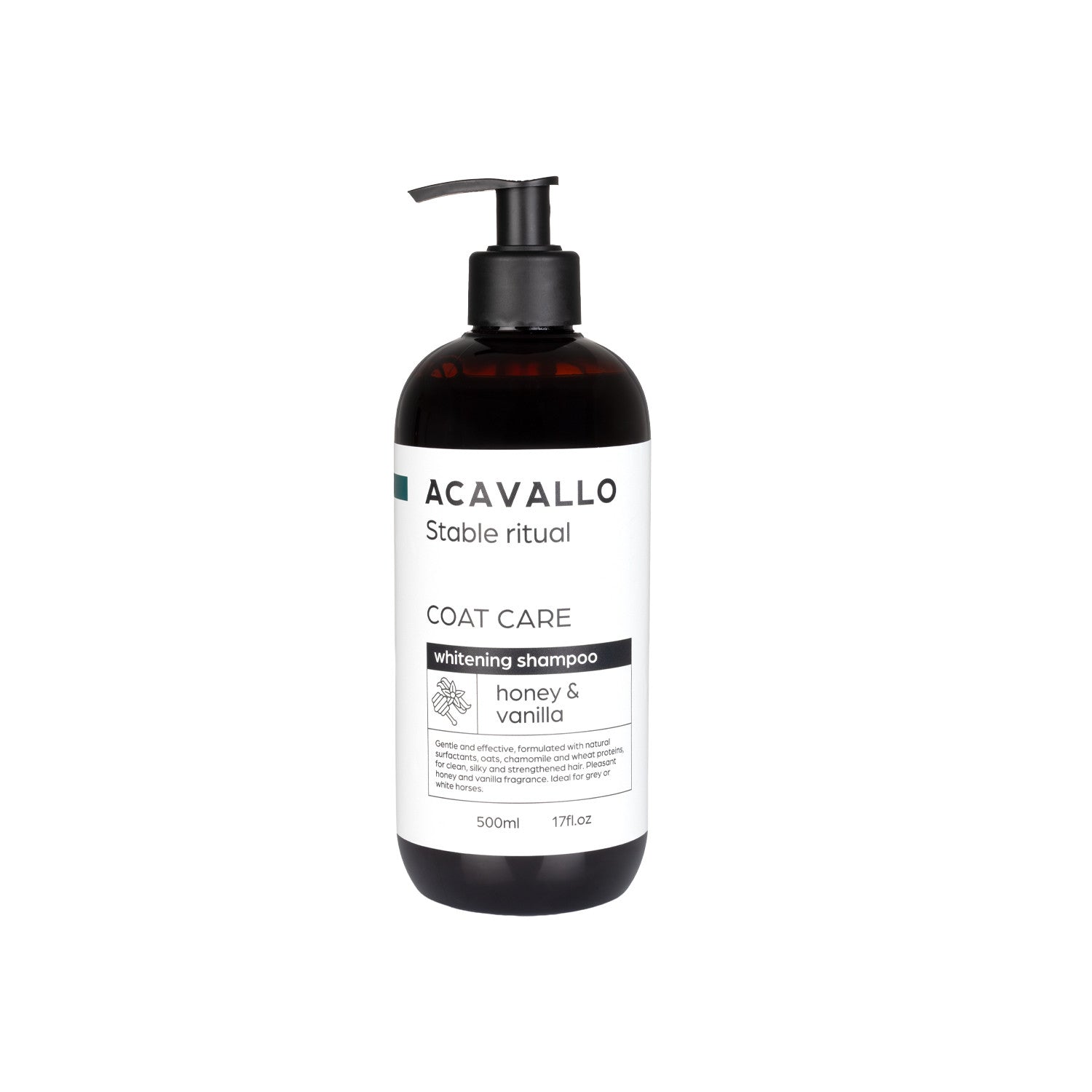 Honey and vanilla shampoo for grey horses 500ml