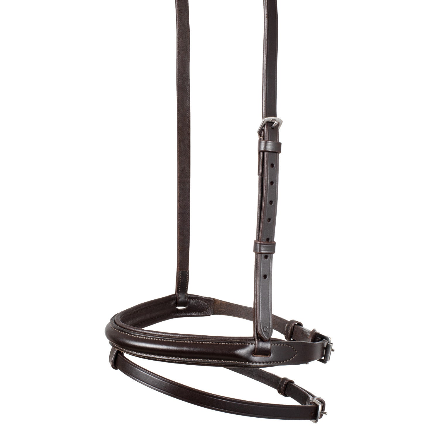 Leather flash noseband bridle