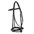 Leather English bridle with embroideries NEW