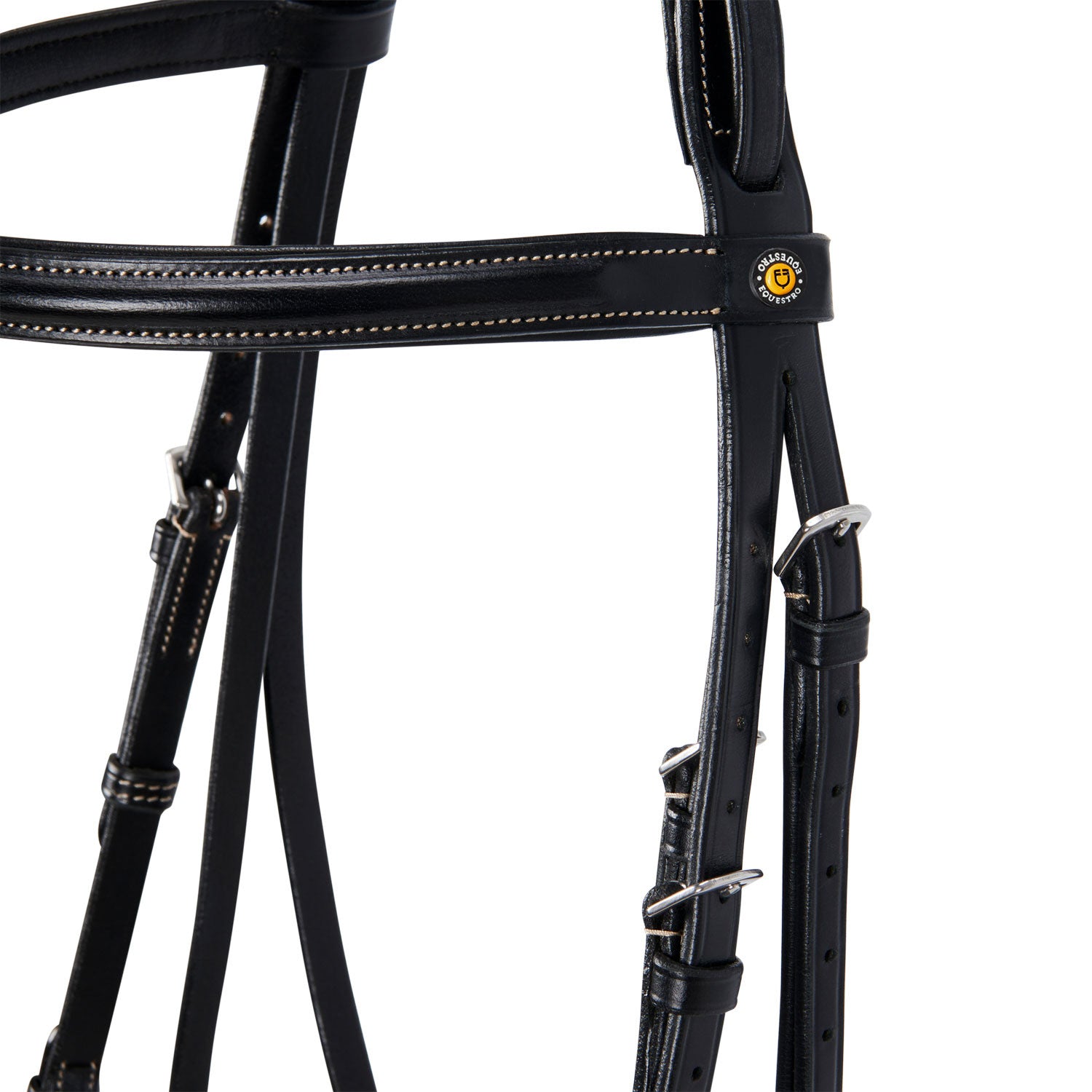 Leather English bridle with embroideries NEW