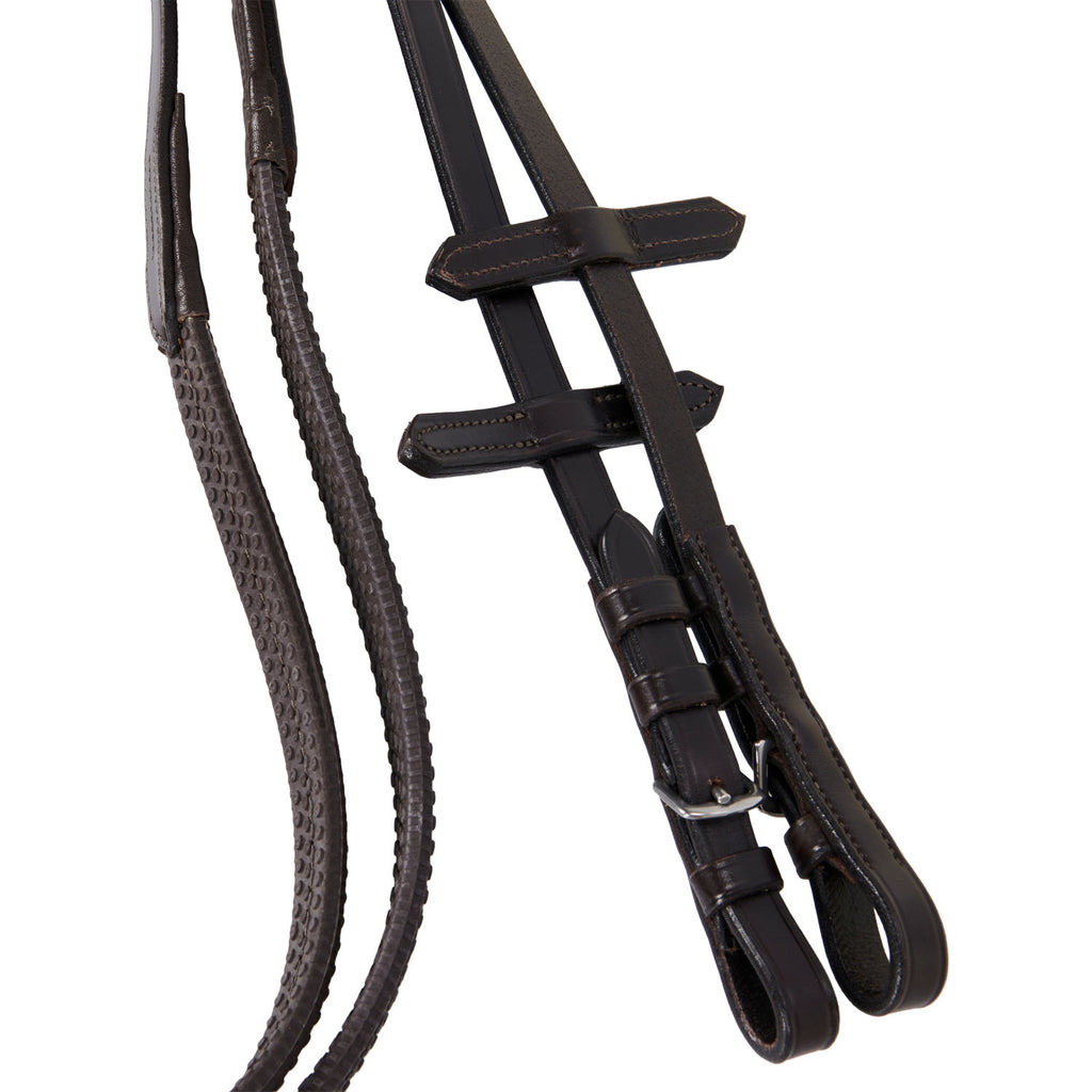 Leather English bridle with embroideries NEW