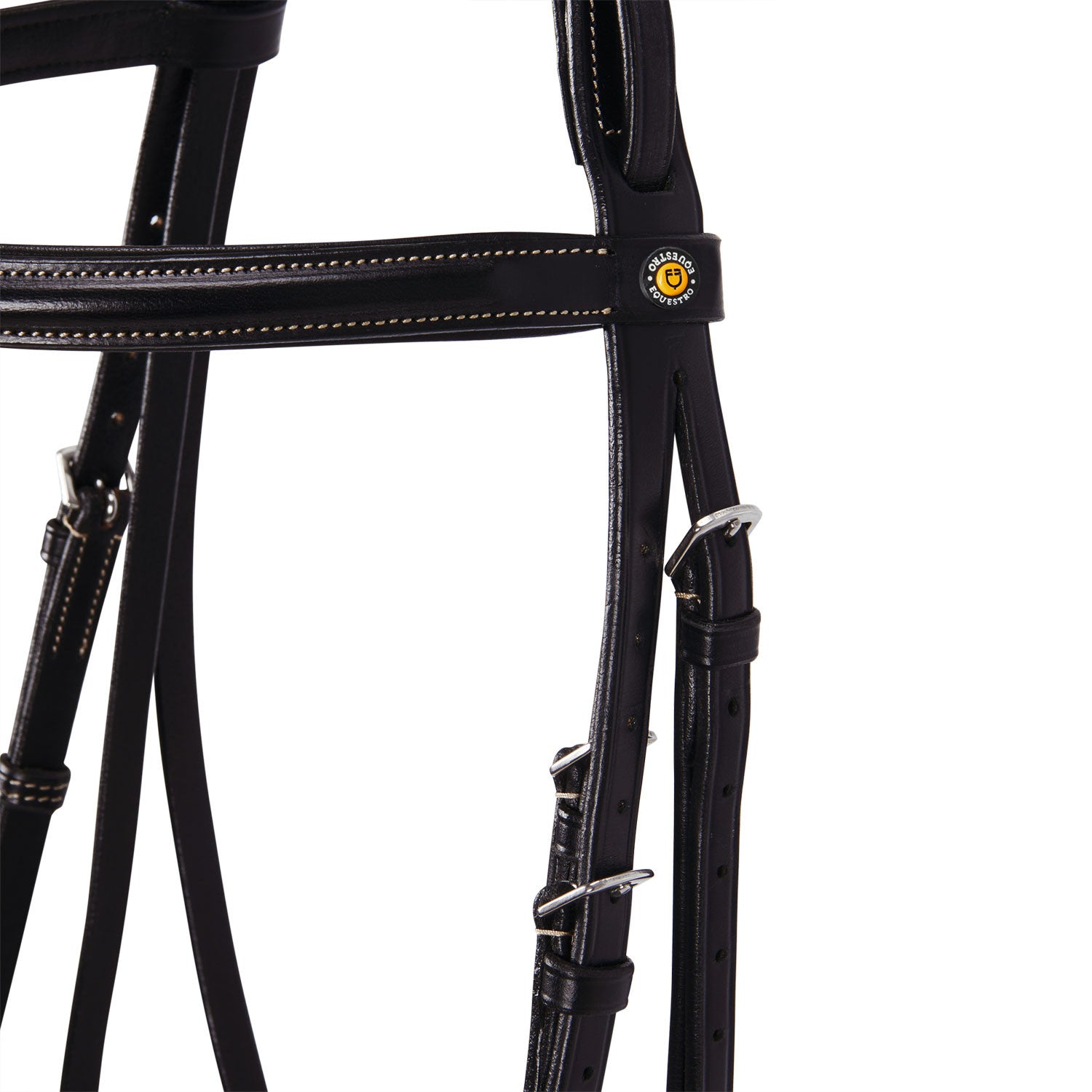 Leather English bridle with embroideries NEW