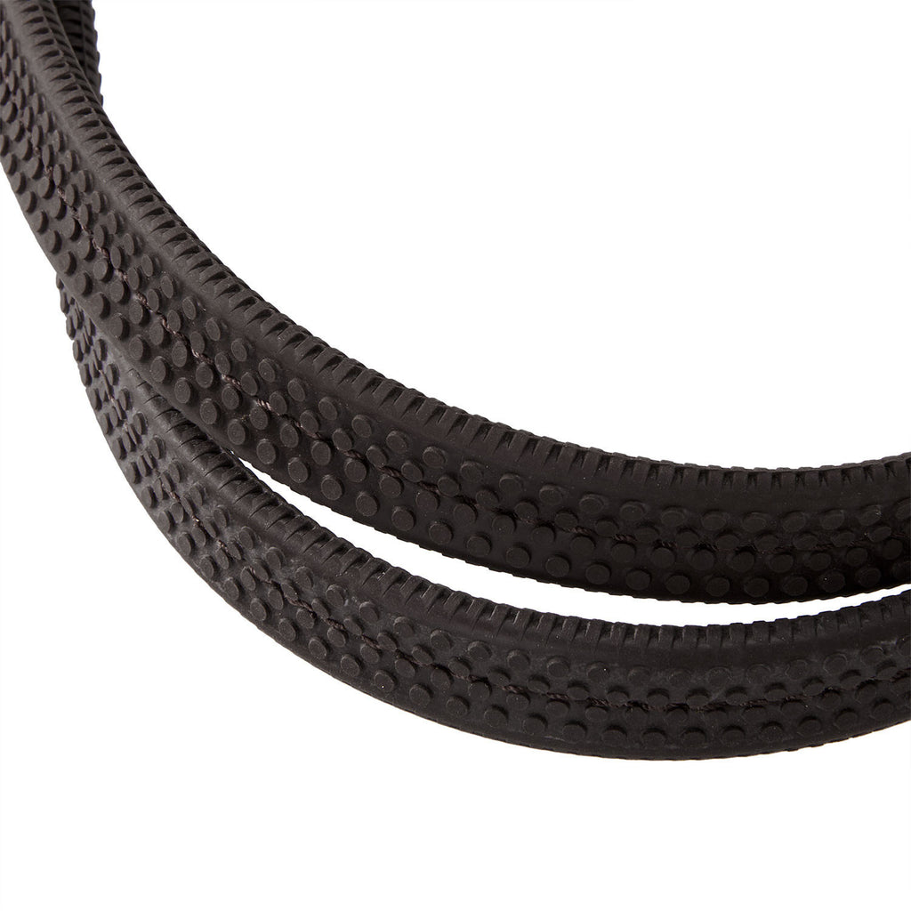 Bridle with mexican noseband and synthetic sheepskin