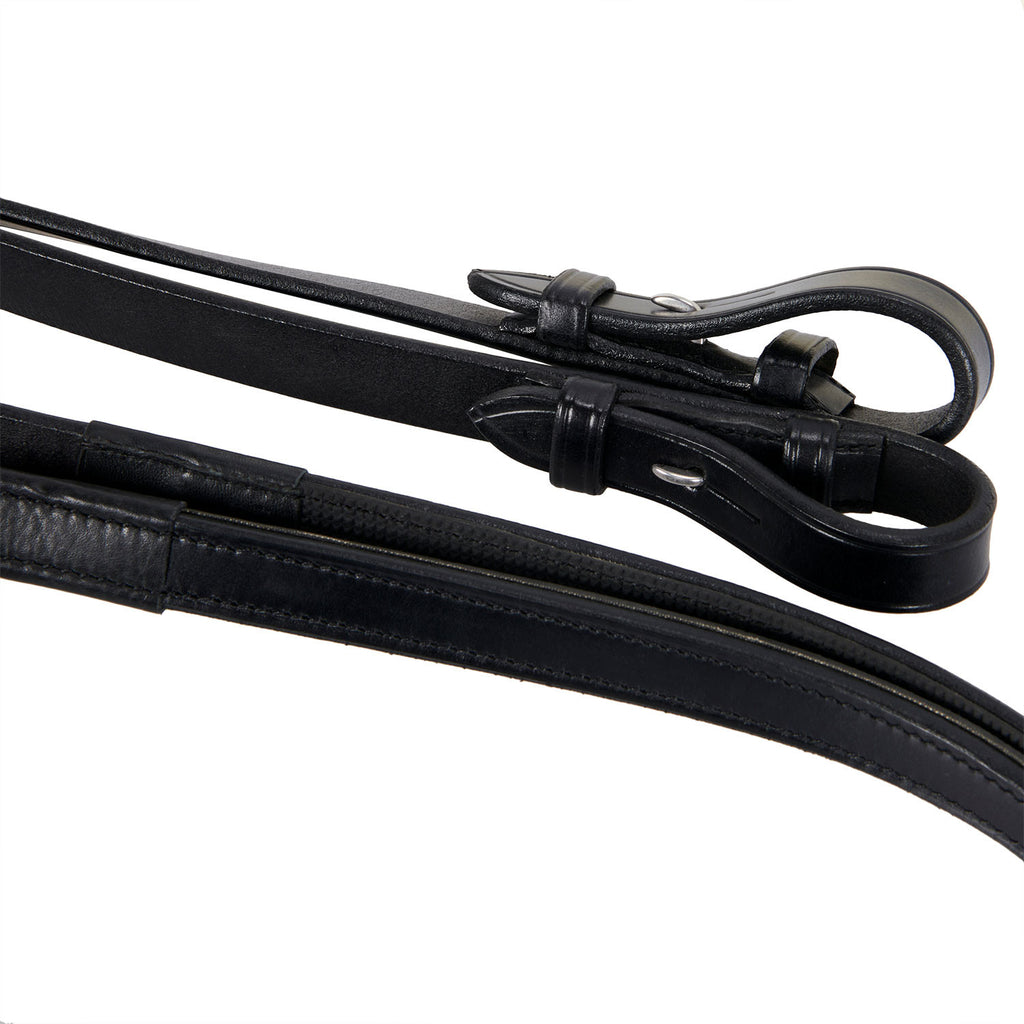 Dressage smooth leather bridle