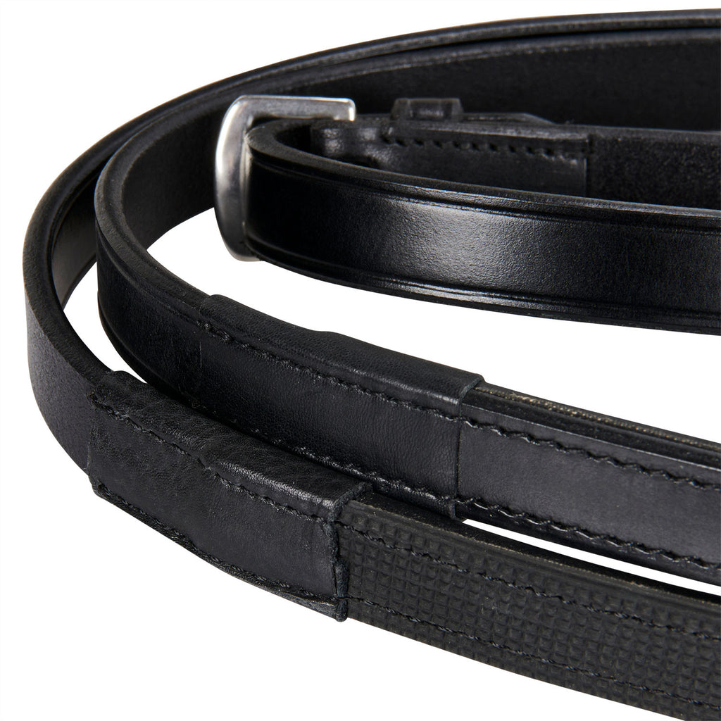 Dressage smooth leather bridle