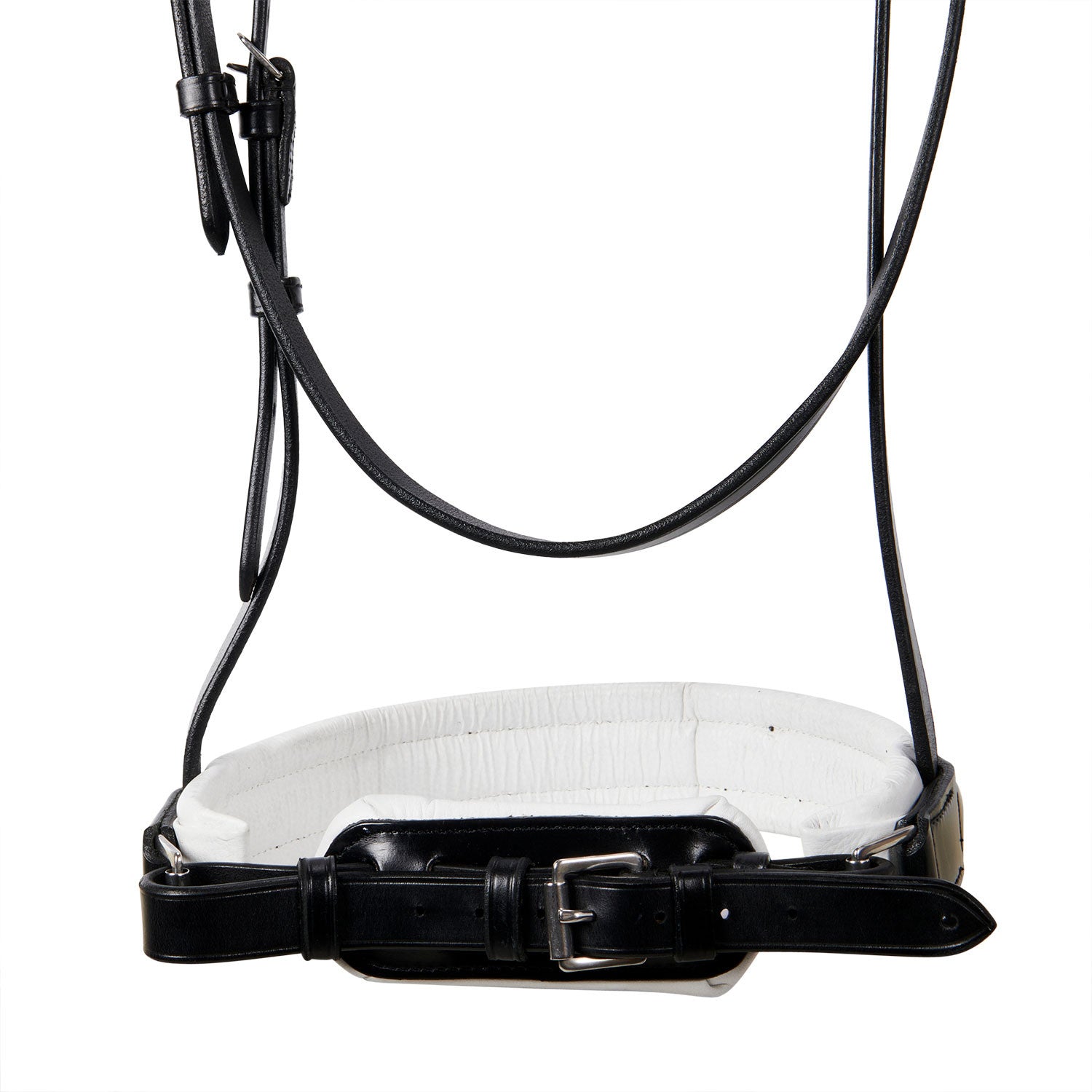 Dressage smooth leather bridle