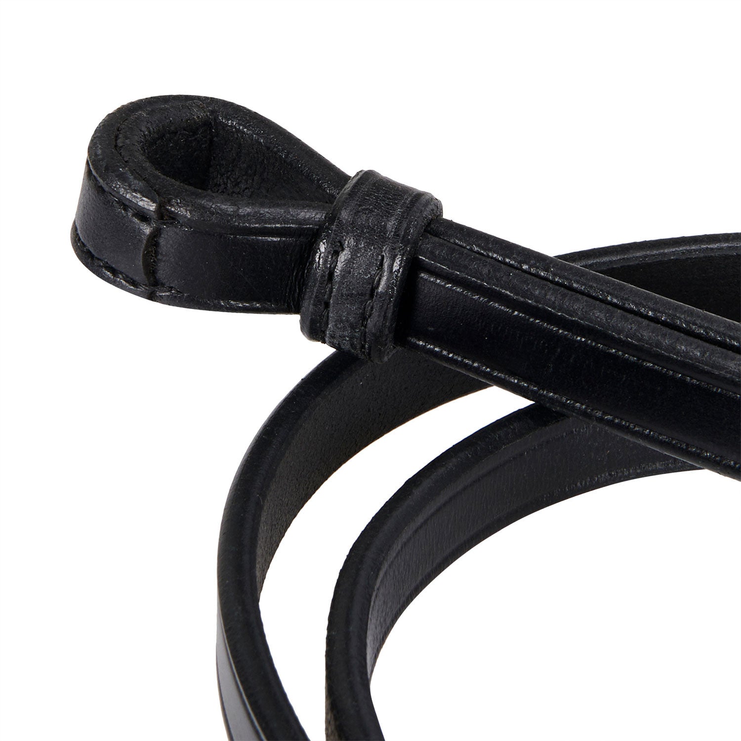 Dressage smooth leather bridle