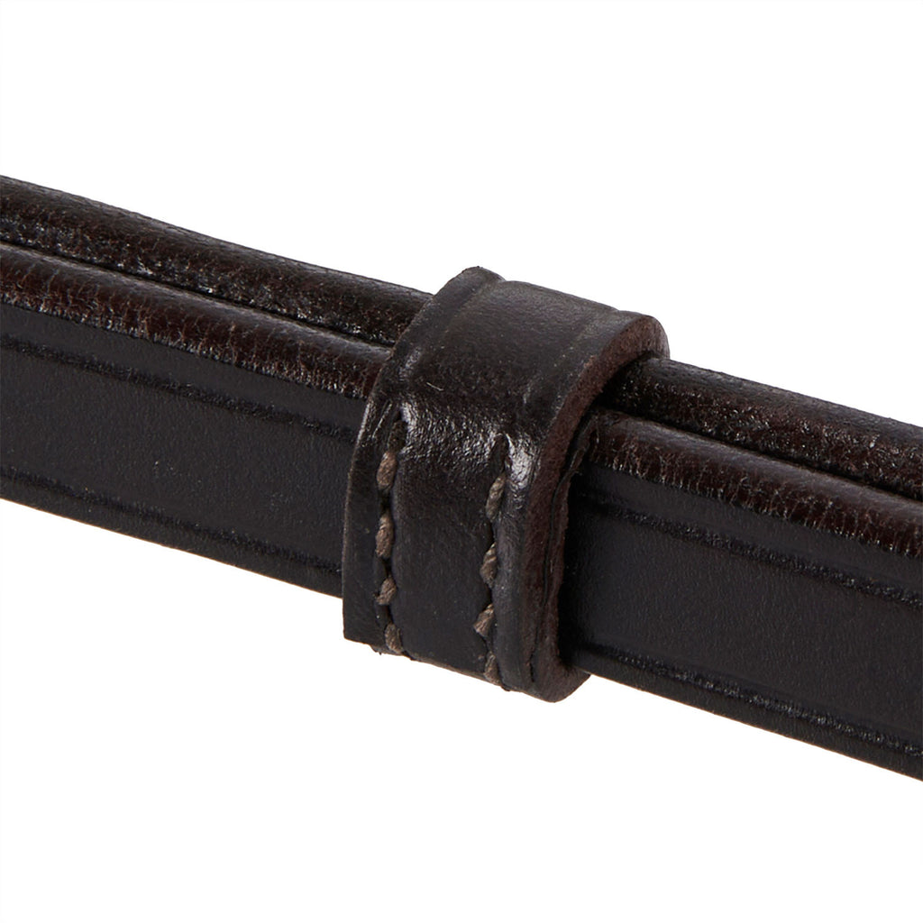 Dressage smooth leather bridle