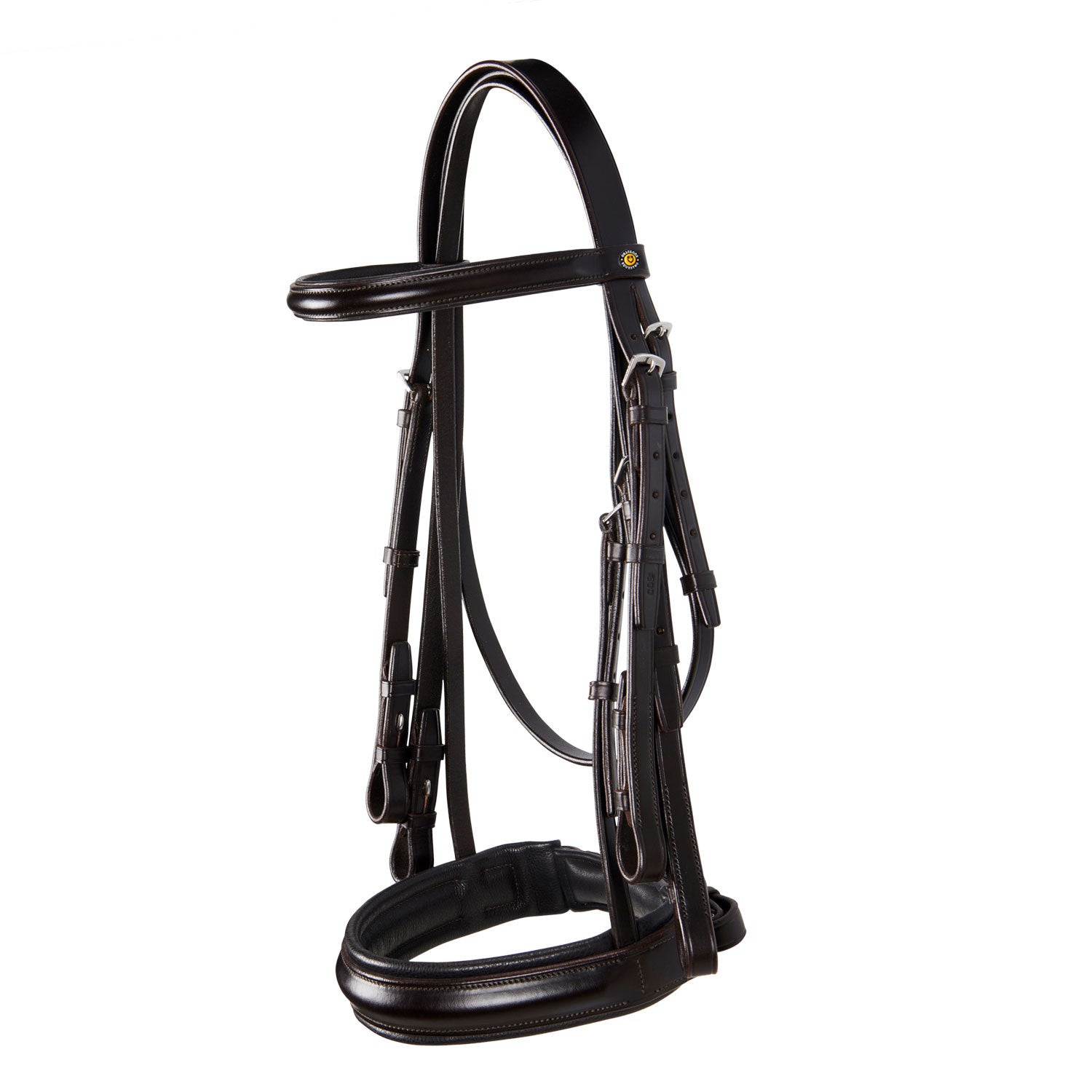 Equestro LEATHER DRESSAGE BRIDLE
