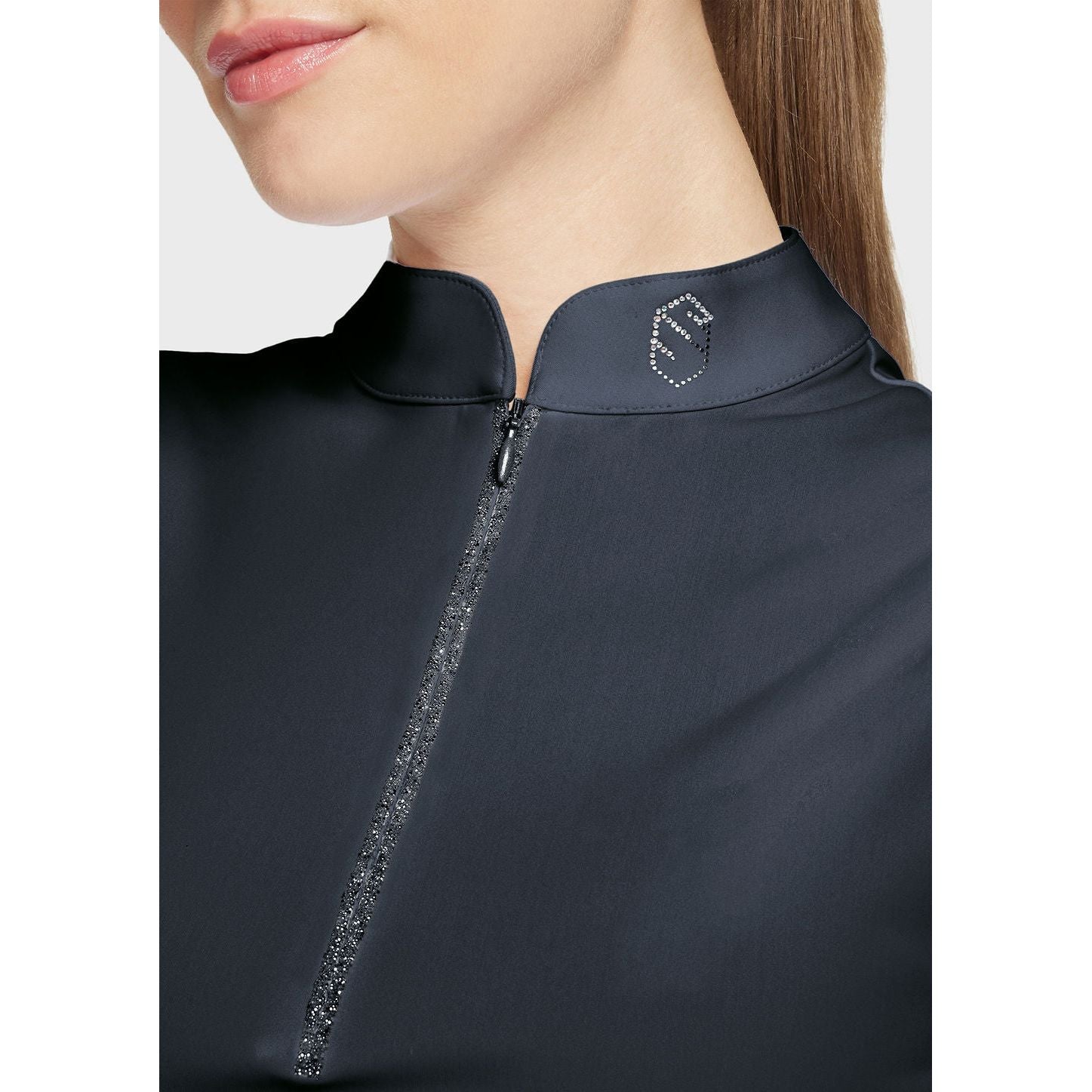 Samshield SS24 Bruna Sleeveless Polo Shirt Shirt - Navy