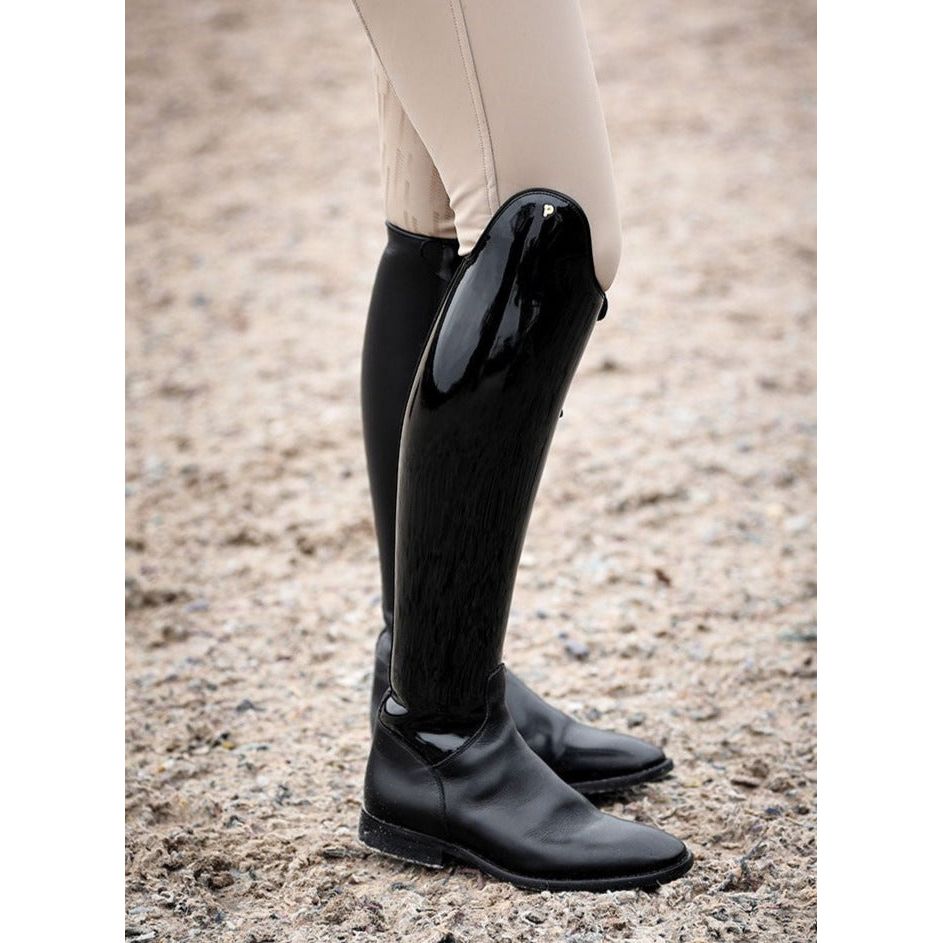 Petrie Bergamo Boots - Patent - We have some in stock but most sizes are to order