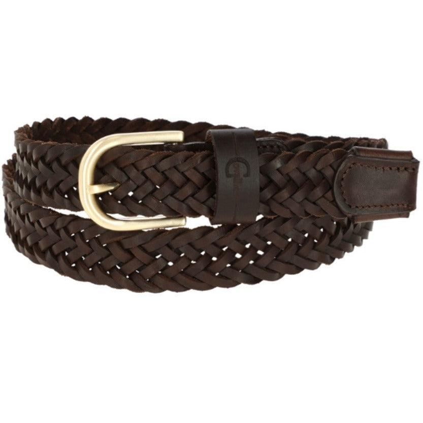 Covalliero Brown Plaited Belt