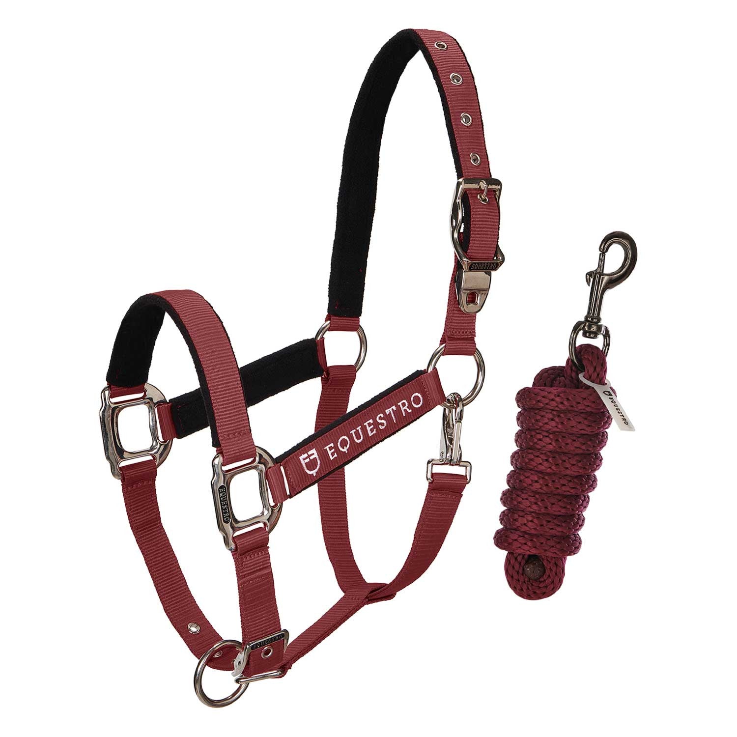Equestro Padded double adjustment headcollar