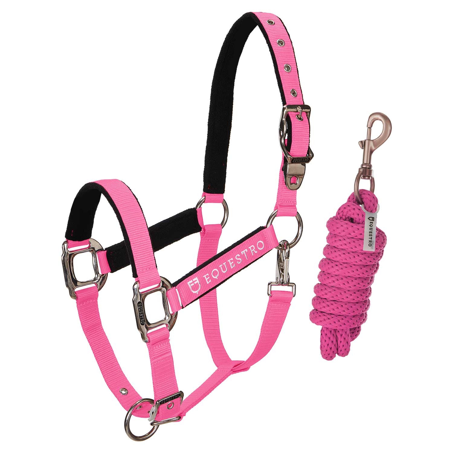Equestro Padded double adjustment headcollar