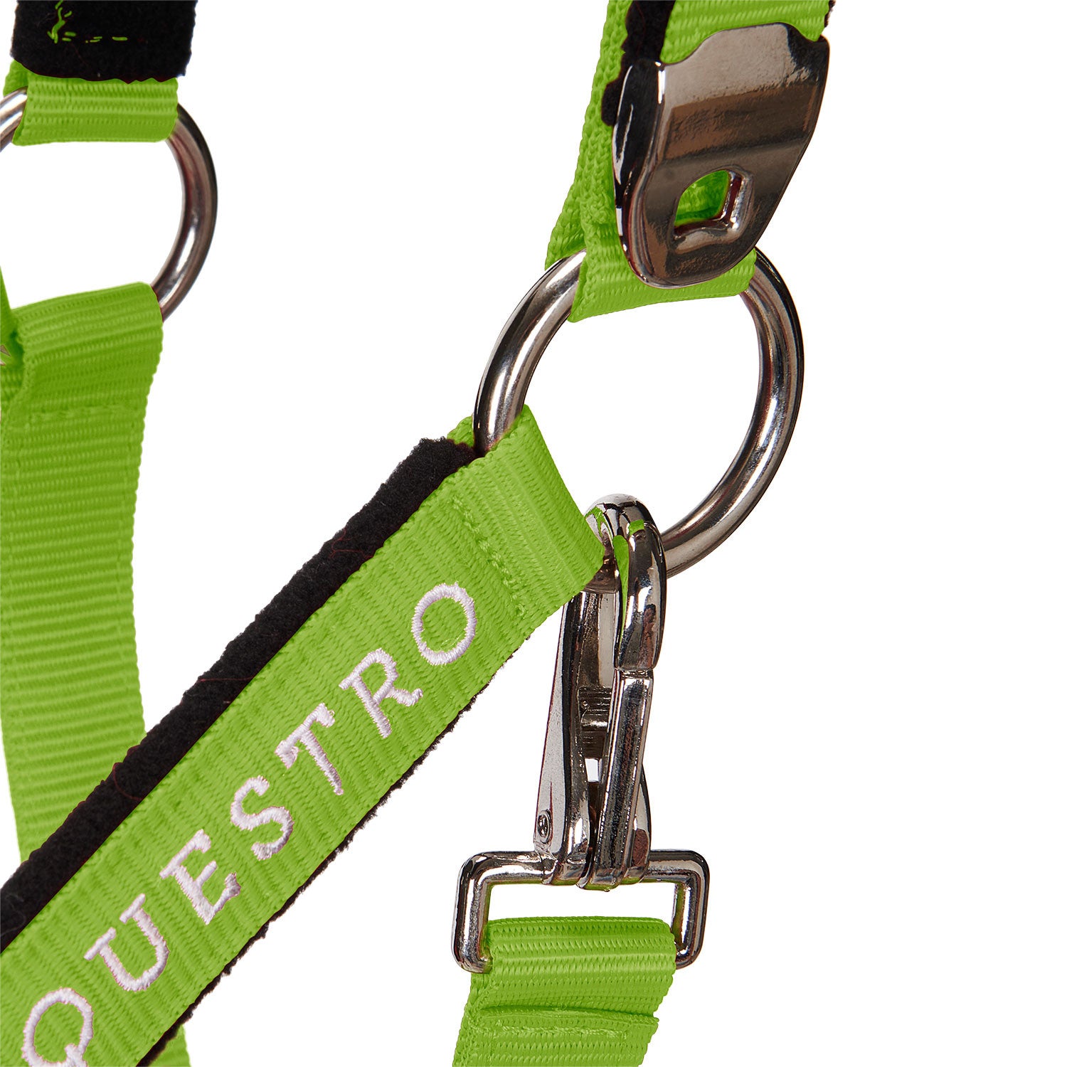 Padded double adjustment headcollar