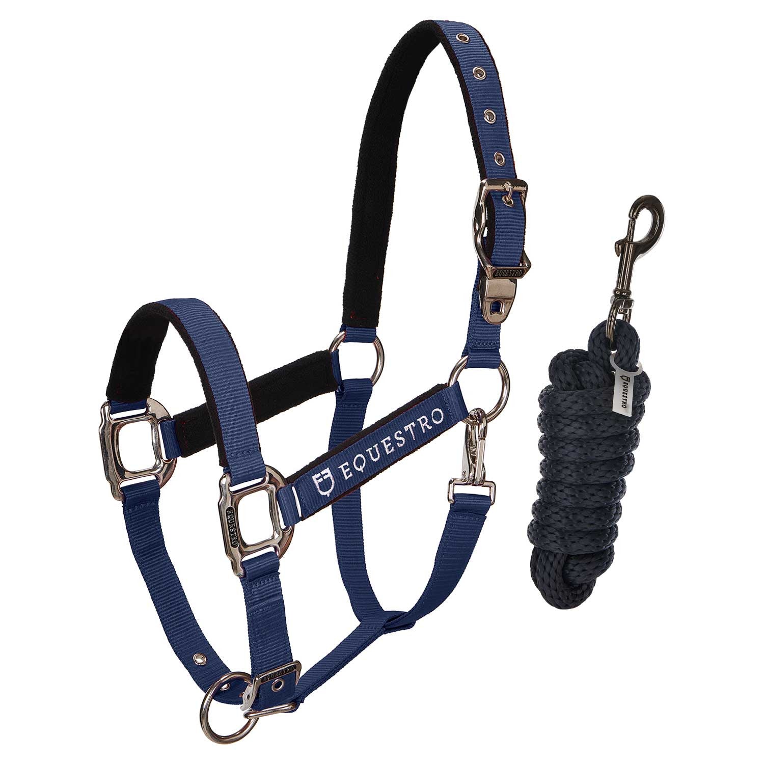 Equestro Padded double adjustment headcollar