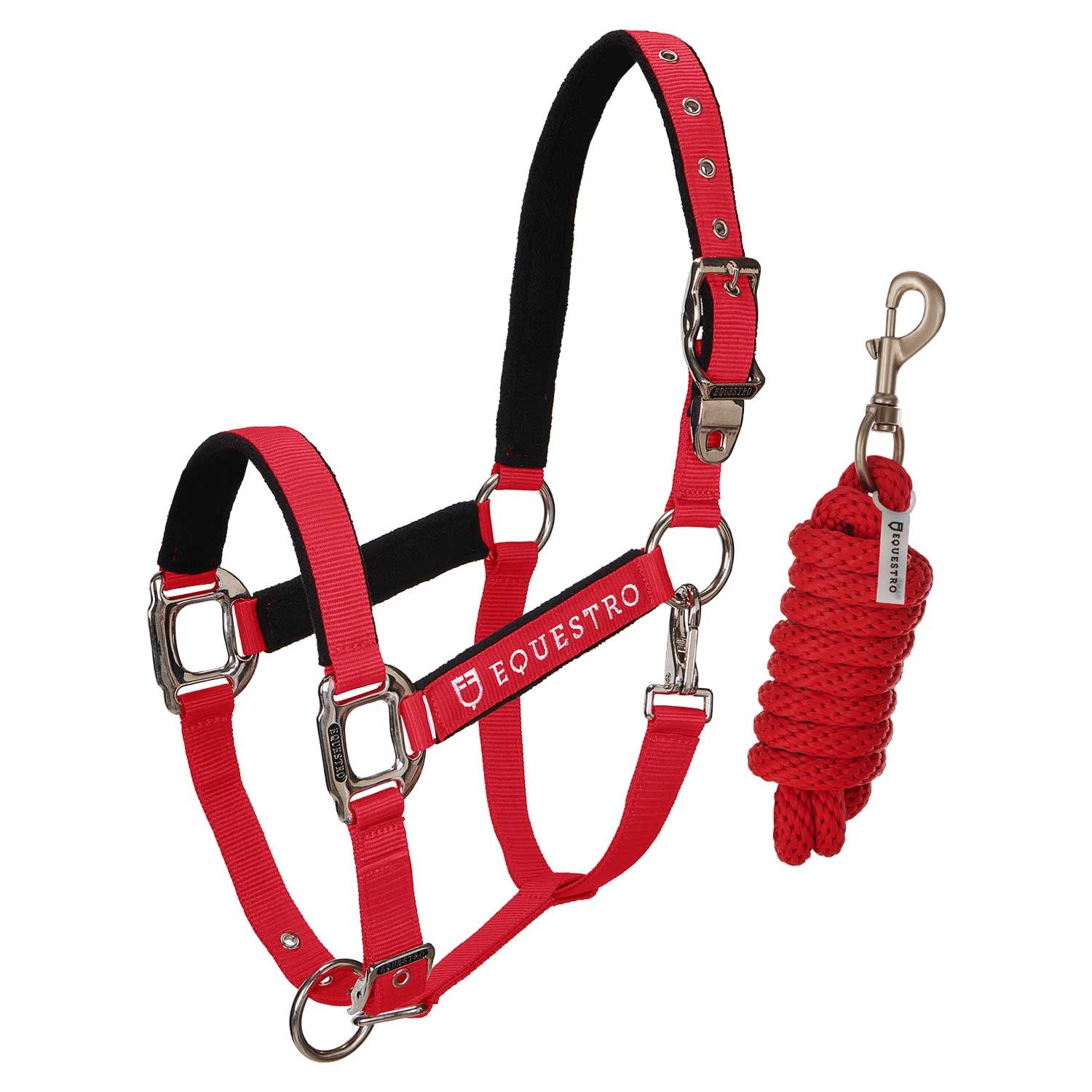 Equestro Padded double adjustment headcollar
