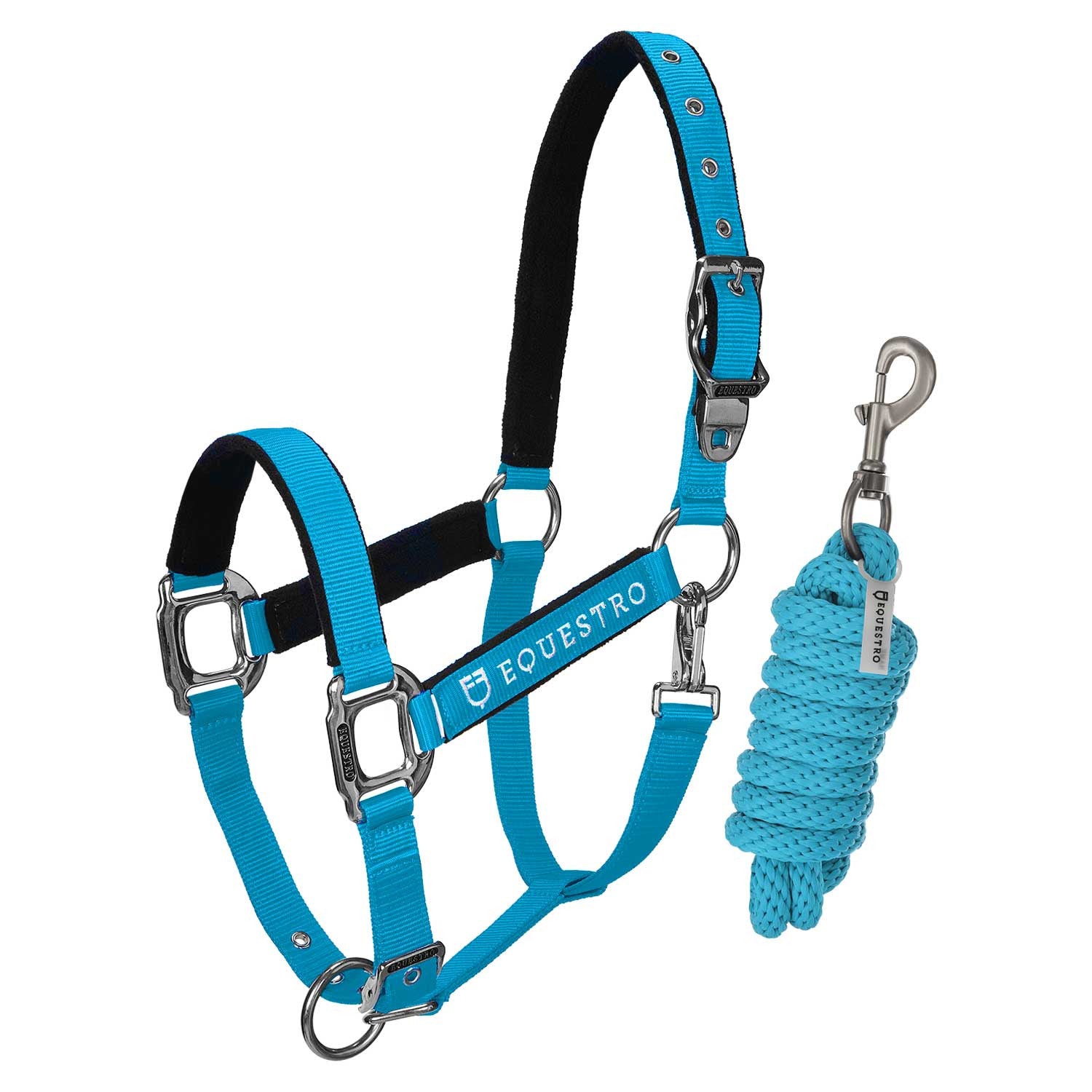 Equestro Padded double adjustment headcollar