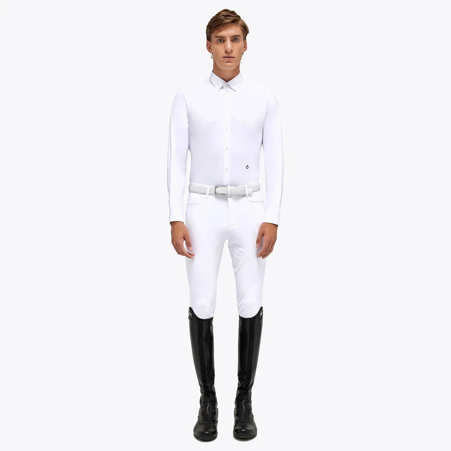Cavalleria Toscana Mens Longsleeve Show shirt CAU010