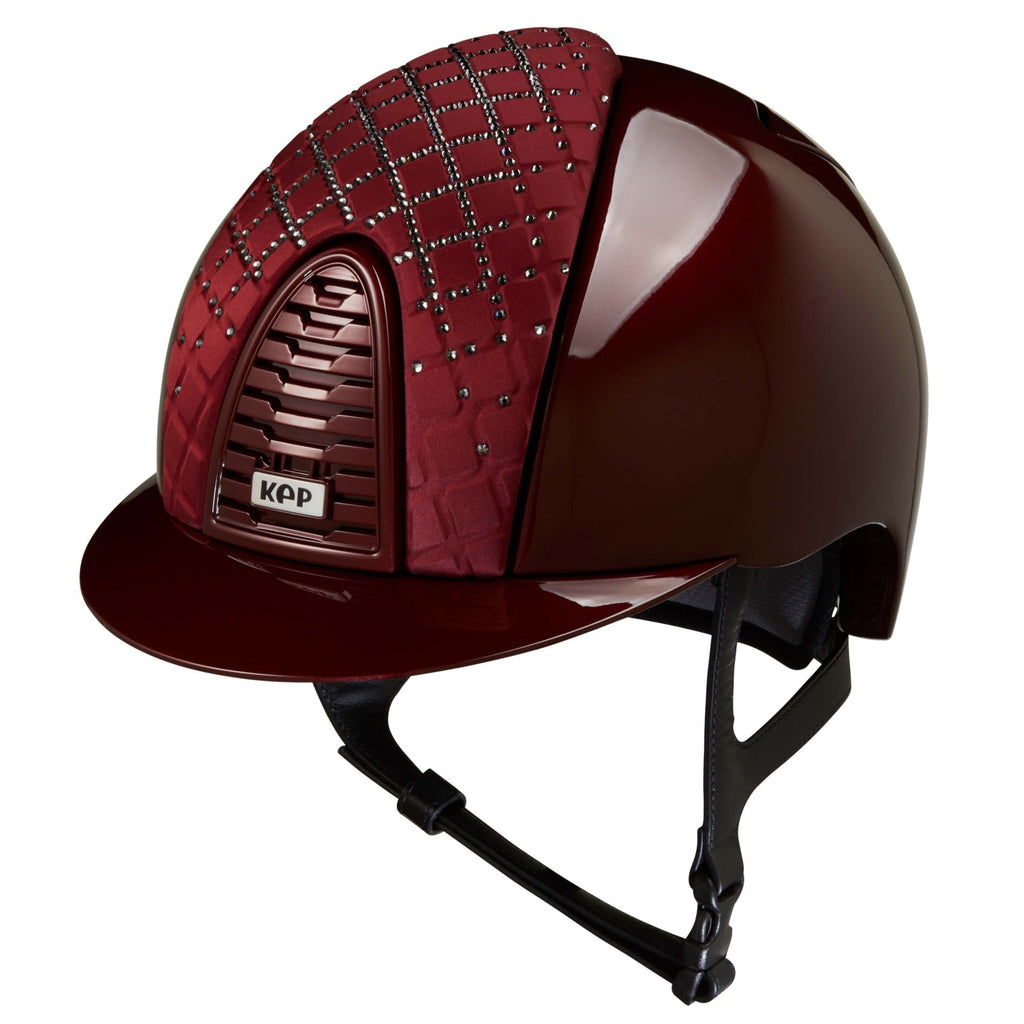 Kep Cromo2 - Milano - Satin Street Collection - Bordeaux with Swarovski crystals