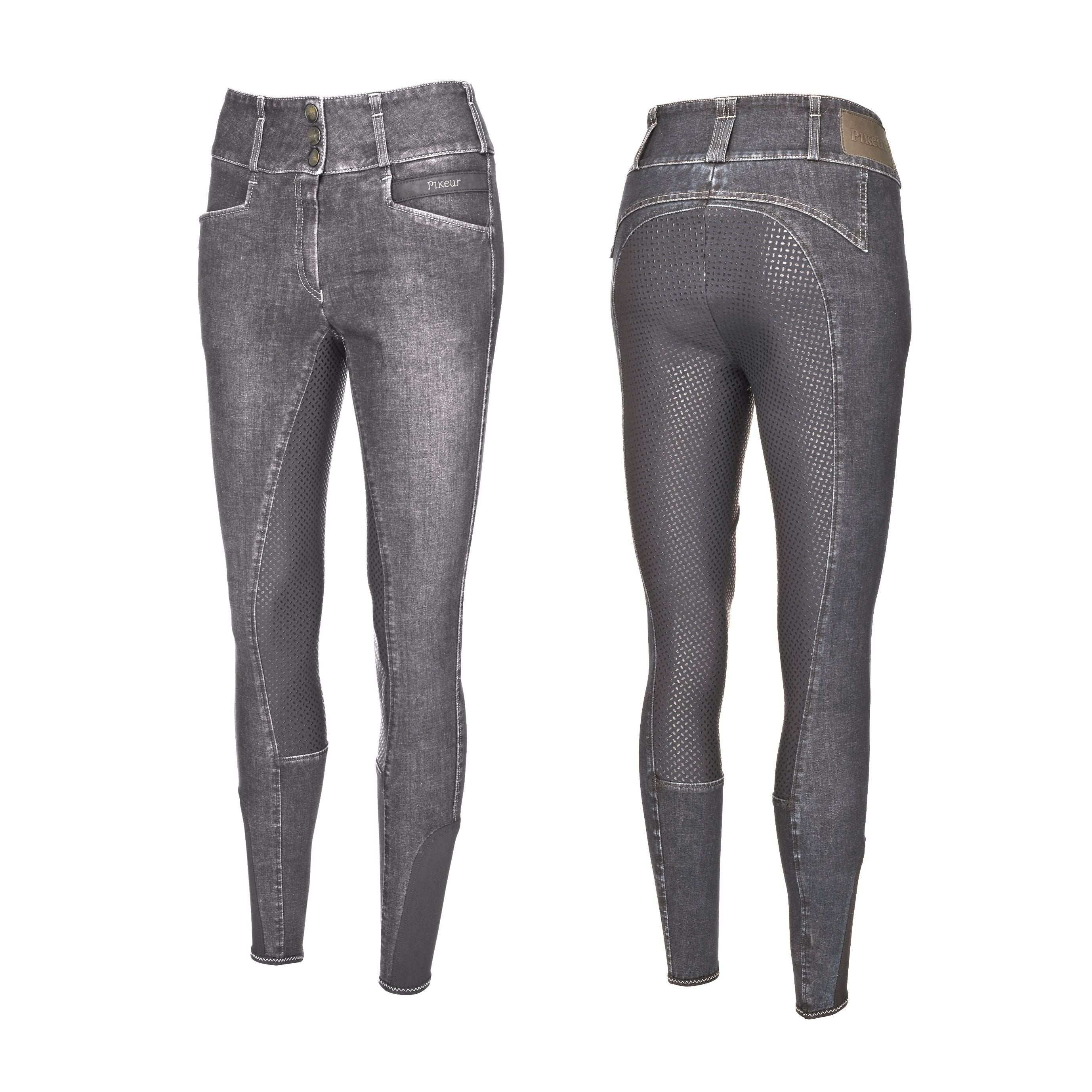 Pikeur Candela Grip Jeans 141716 - Light Grey