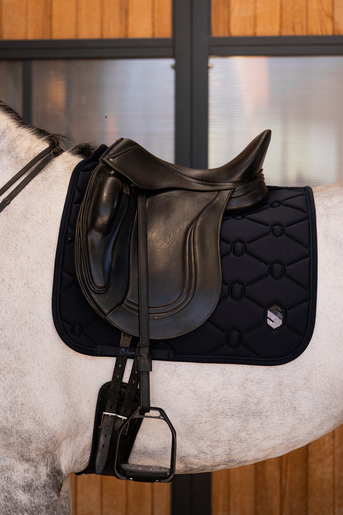 Samshield Spineshield Dressage Saddlepad Swarovski- COMING SOON